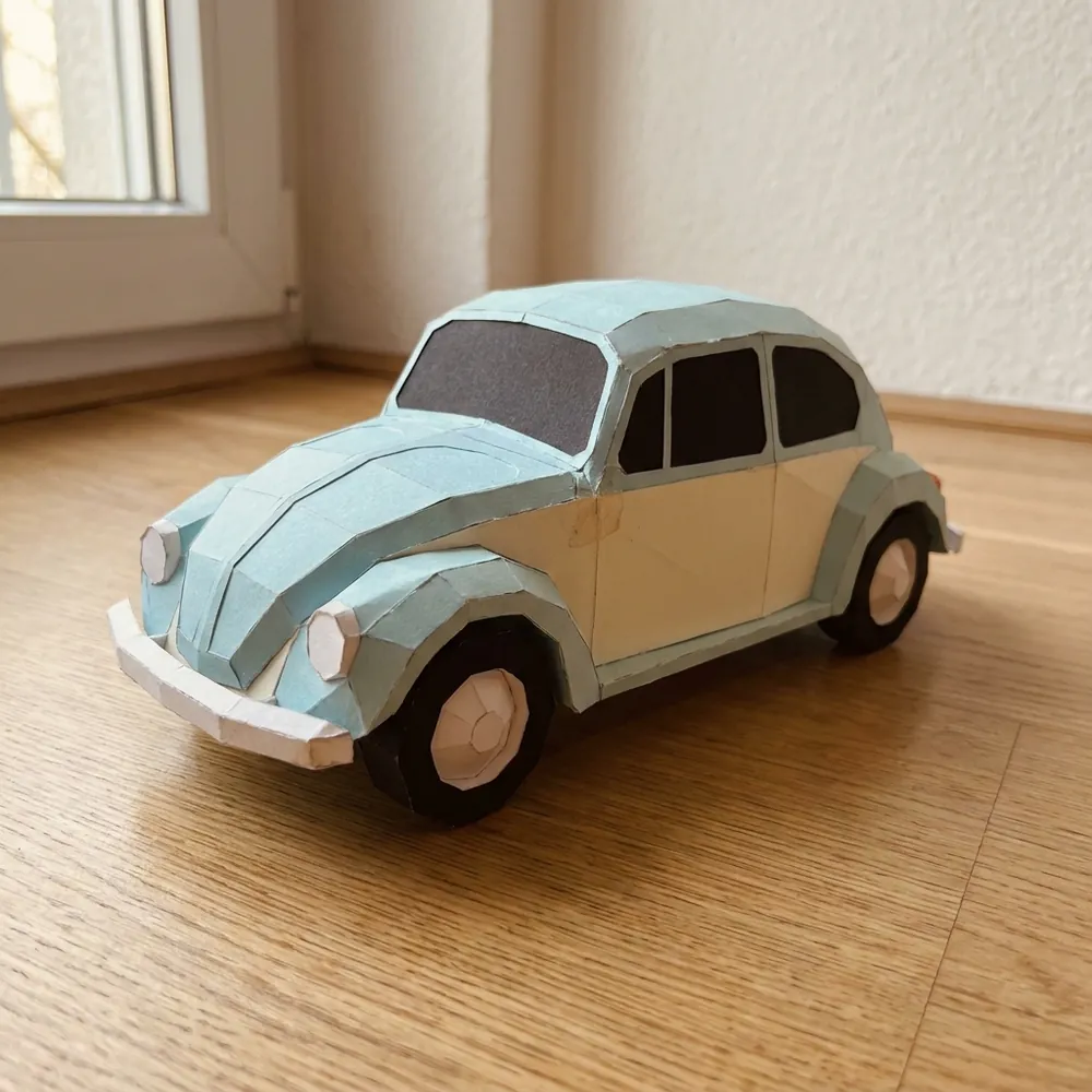 Figura de papercraft armada 4